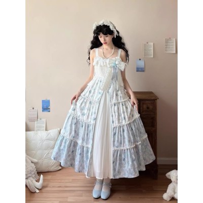 Wheat Field Summer Shells Long JSK(Leftovers/Full Payment Without Shipping)